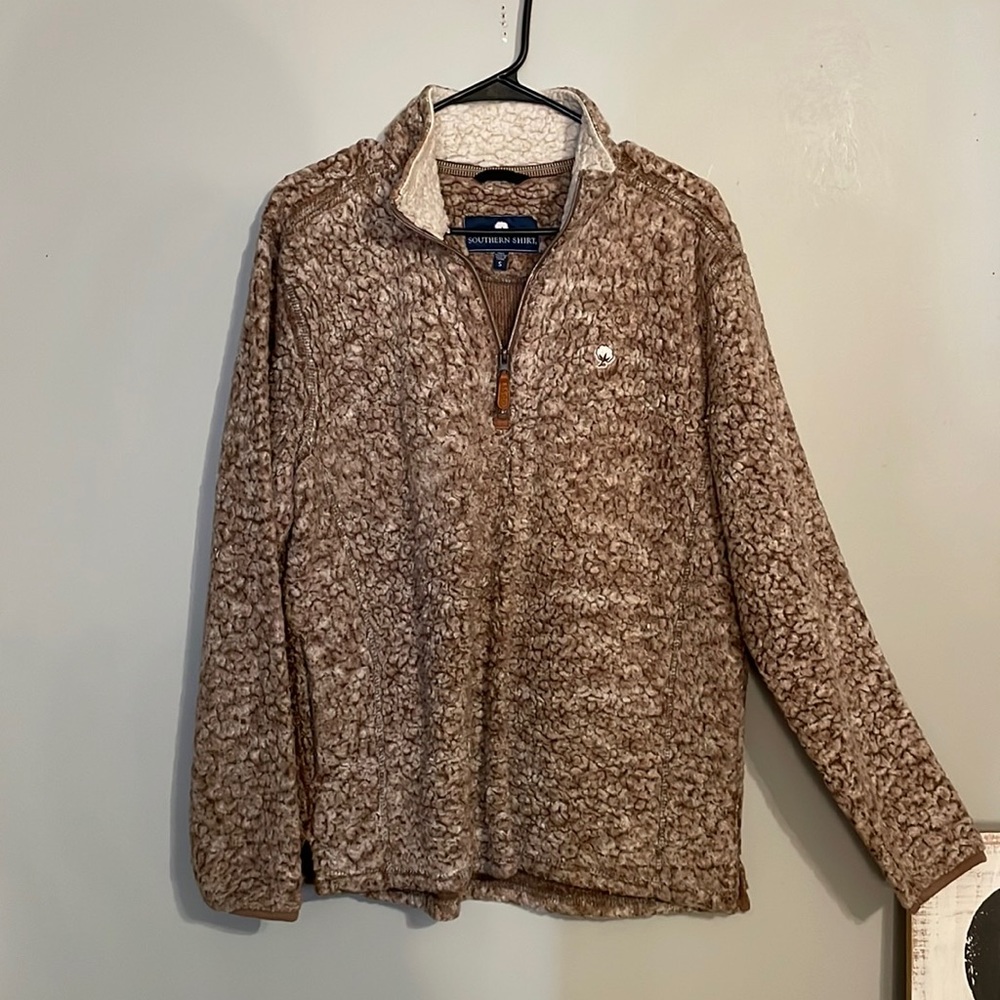 Southern Shirt Sherpa Pullover